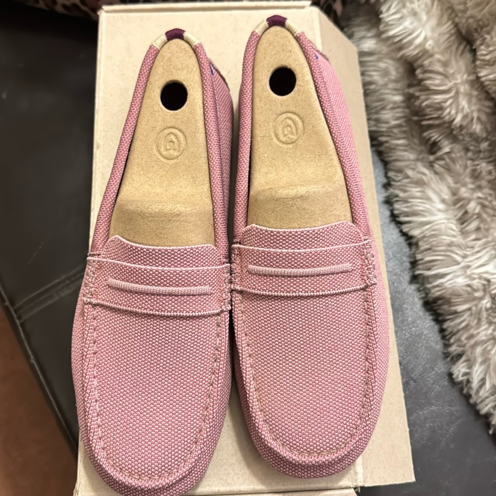 Rothy’s “the driver” color desert rose size 8